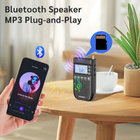 Radio Vintage De Poche Rechargeable