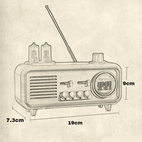 Radio Vintage Alarm Clock