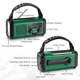 Radio Vintage Survie Multifonction