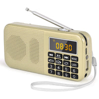 Radio Vintage Compacte Affichage LED