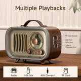 Radio Vintage Portable Lumière RGB