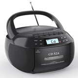 Lecteur Cd Cassette Portable