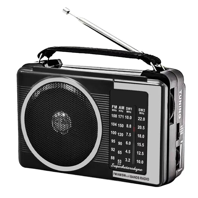 Petite Radio Vintage Noir