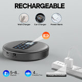 Lecteur Cd Portable Avec Batterie Rechargeable