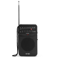 Mini Radio Vintage à Piles