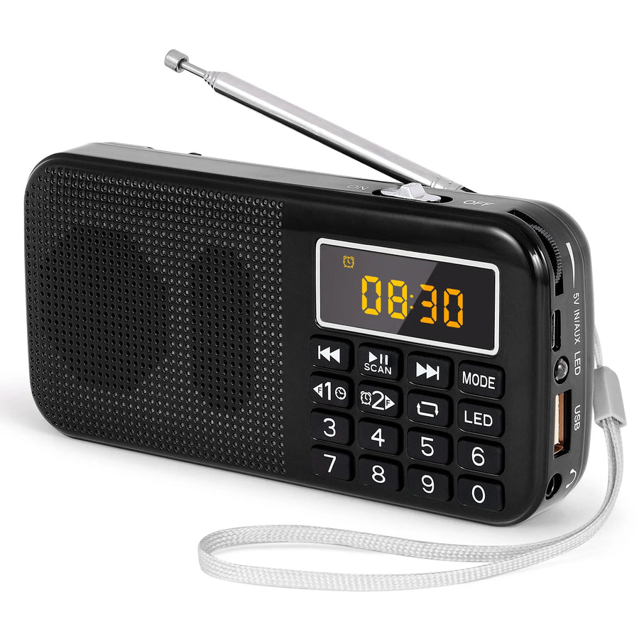 Radio Vintage Compacte Affichage LED