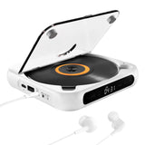 Lecteur CD Portable Bluetooth Rechargeable