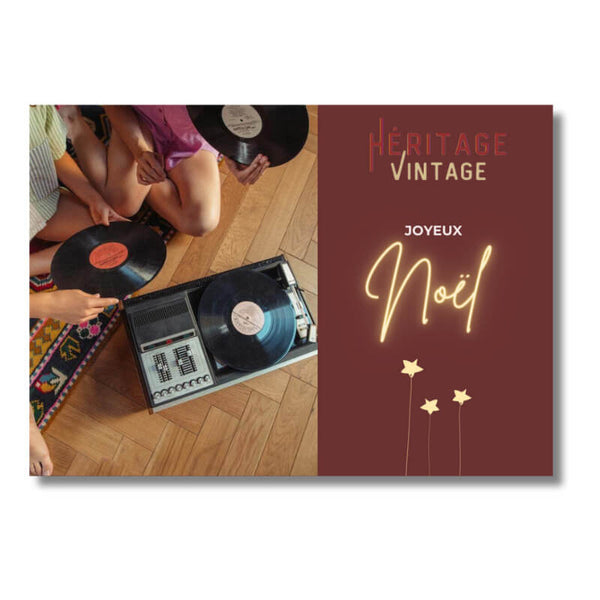 Carte Cadeau Noël – Heritage Vintage™