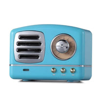 Enceinte Bluetooth Style Retro Bleu