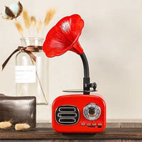 Enceinte Radio Vintage Rouge