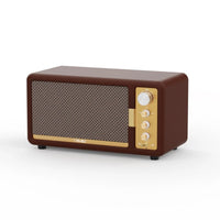 Enceinte Sans Fil Retro Marron