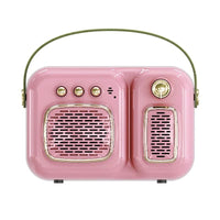 Enceinte Sans Fil Vintage Rose