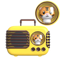 Enceinte Vintage Animaux Jaune