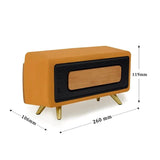 Enceinte Vintage Bambou