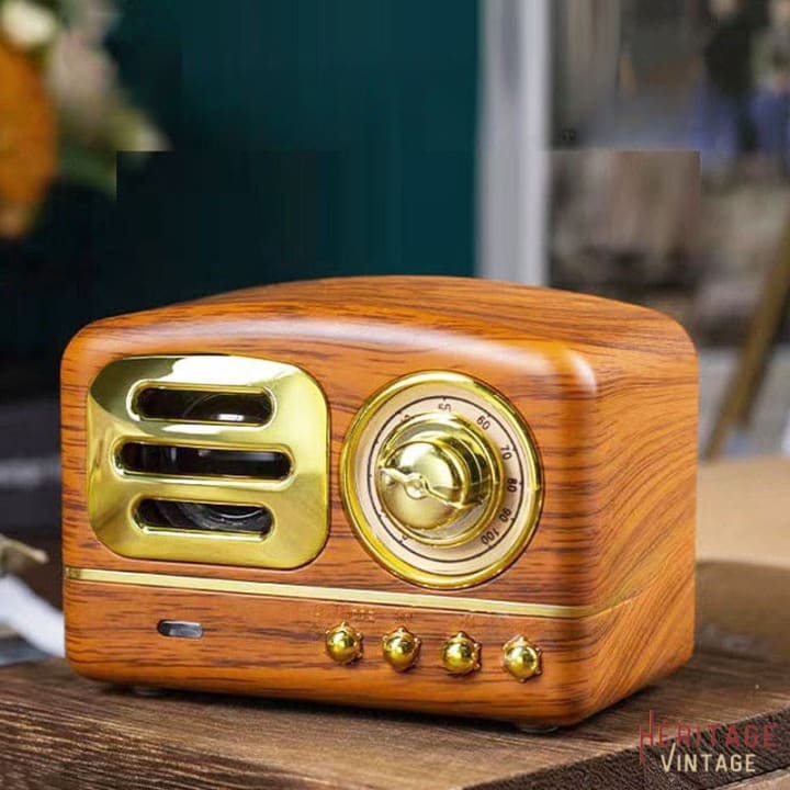 enceinte vintage bluetooth