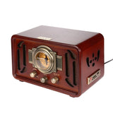 enceinte vintage haut de gamme bois rouge