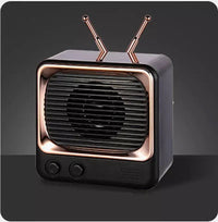 Enceinte Vintage TV Noir