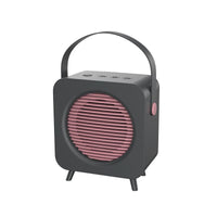 Mini Enceinte Vintage Portable Noir