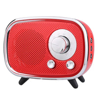 Petite Enceinte Vintage Rouge