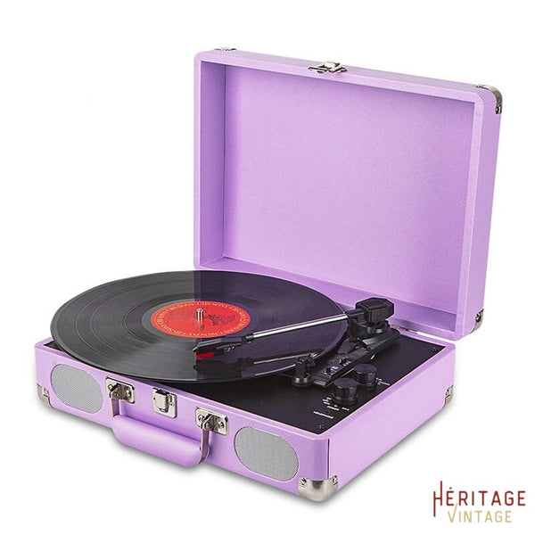 Platine Vinyle Vintage Bluetooth – Heritage Vintage™