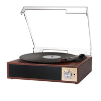 Platine Tourne Disque Vintage Marron foncé