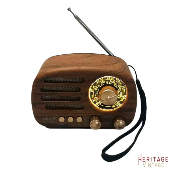 Radio Enceinte Vintage Bluetooth  Poste Radio Vintage – Heritage