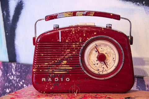 poste radio vintage