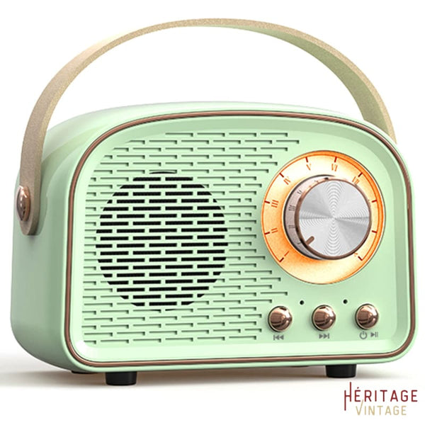 Vintage Radio Verte