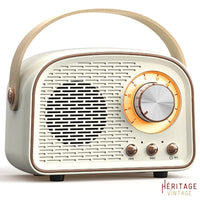 Vintage Radio Blanc