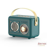 Radio Vintage Retro vert