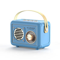 Radio Vintage Retro bleu