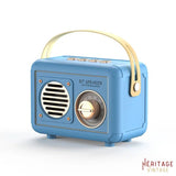 Radio Vintage Retro bleu