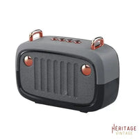 Radio Vintage USB Bluetooth Gris