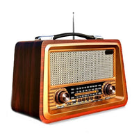 Radio Mp3 Vintage Effet Bois