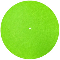 Tapis platine vinyle vert Vert