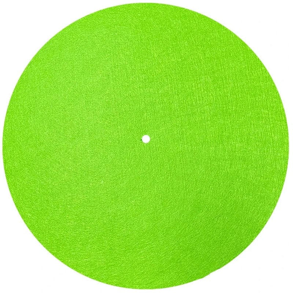 Tapis platine vinyle vert Vert