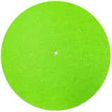 Tapis platine vinyle vert Vert