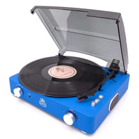 Tourne Disque MP3 Bleu