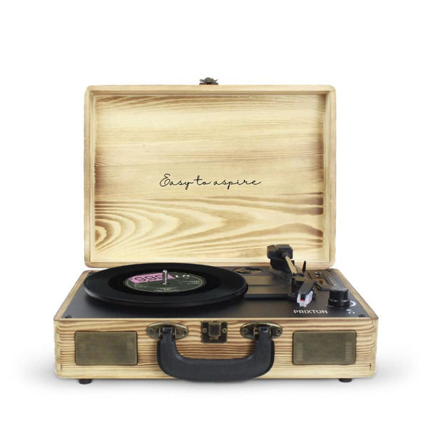 Tourne Disque Valise Vintage en Bois Bois