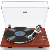 Tourne Disque Vintage Marron Marron