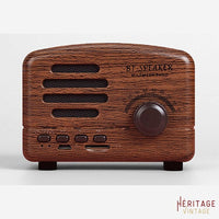 Vieille Radio Vintage Bois