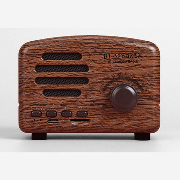 Vieille Radio Vintage Bois